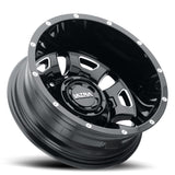 Ultra Hunter Dually Black Wheel - angled view