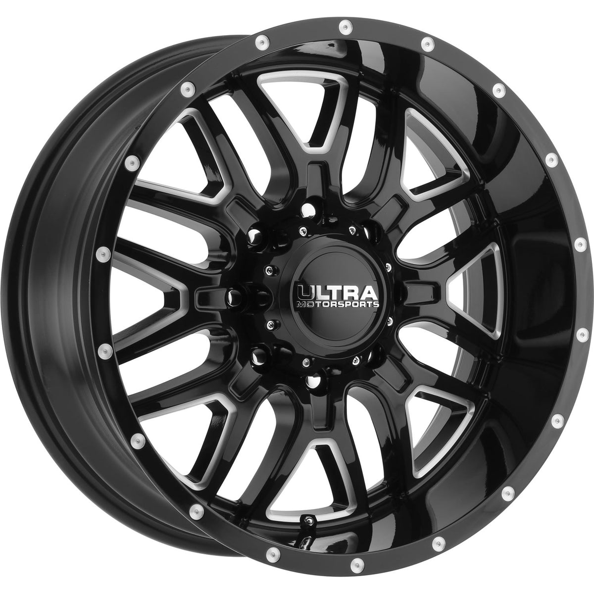 Ultra Hunter Black Milled Wheel