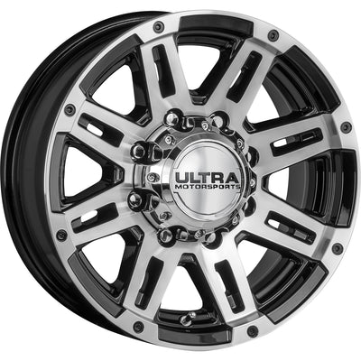 Ultra Machine Trailer Machined Black wheel