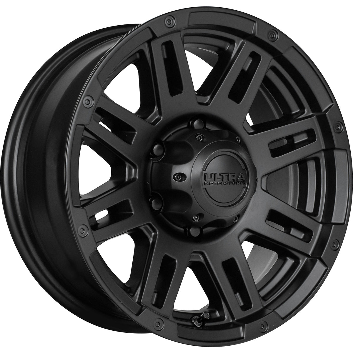 Ultra Machine Trailer Satin Black Wheel