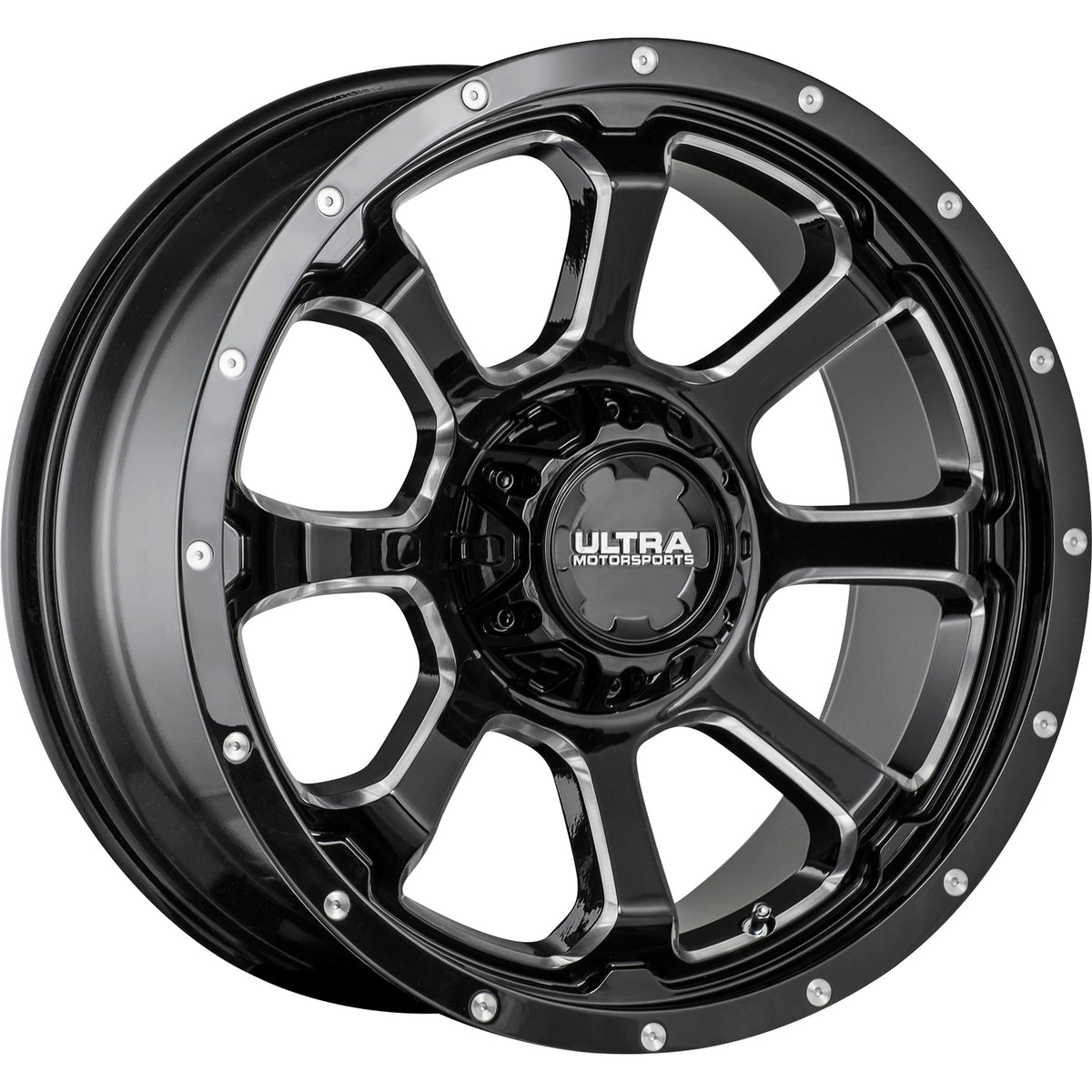 Ultra Nemesis Black Milled Wheel