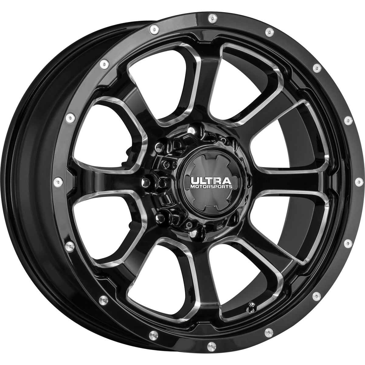 Ultra Nemesis Black Milled Wheel