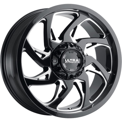Ultra Villain Black Milled Wheel