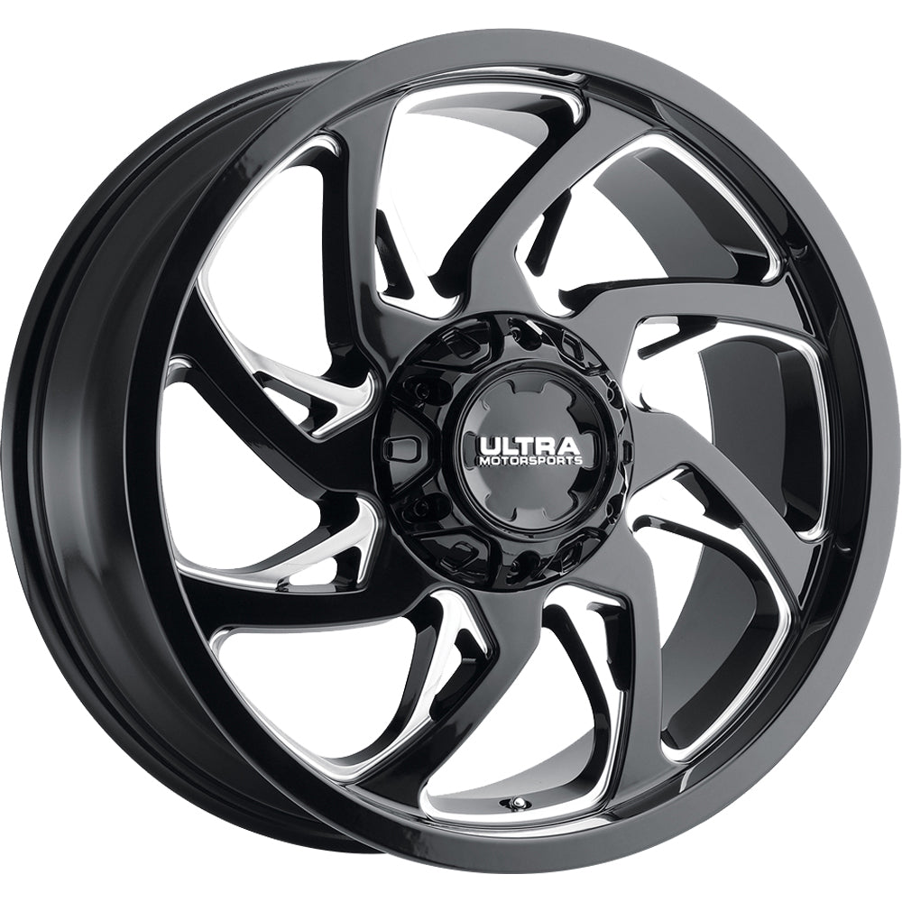 Ultra Villain Black Milled Wheel