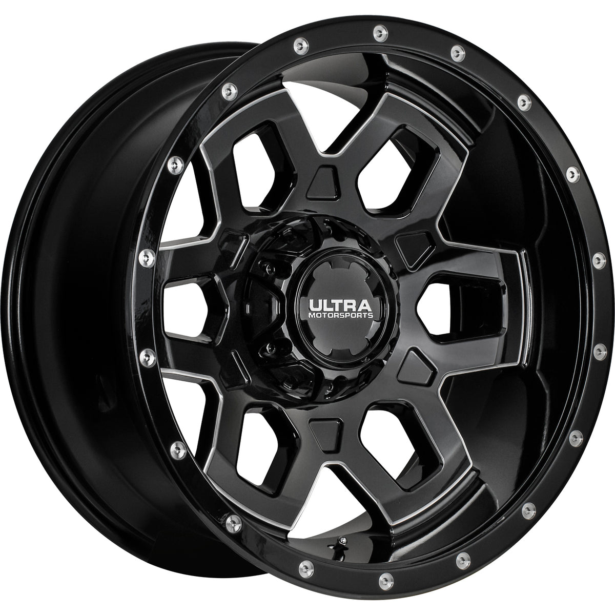 Ultra Warlock Black Milled Wheel