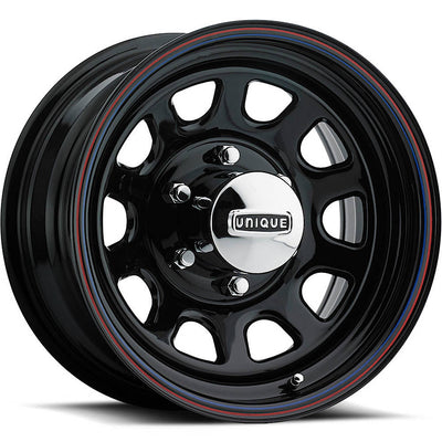 Unique D Window Black wheel
