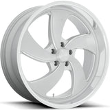 US Mags Desperado 5 Silver Milled Wheel
