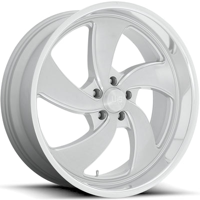 US Mags Desperado 5 Silver Milled Wheel