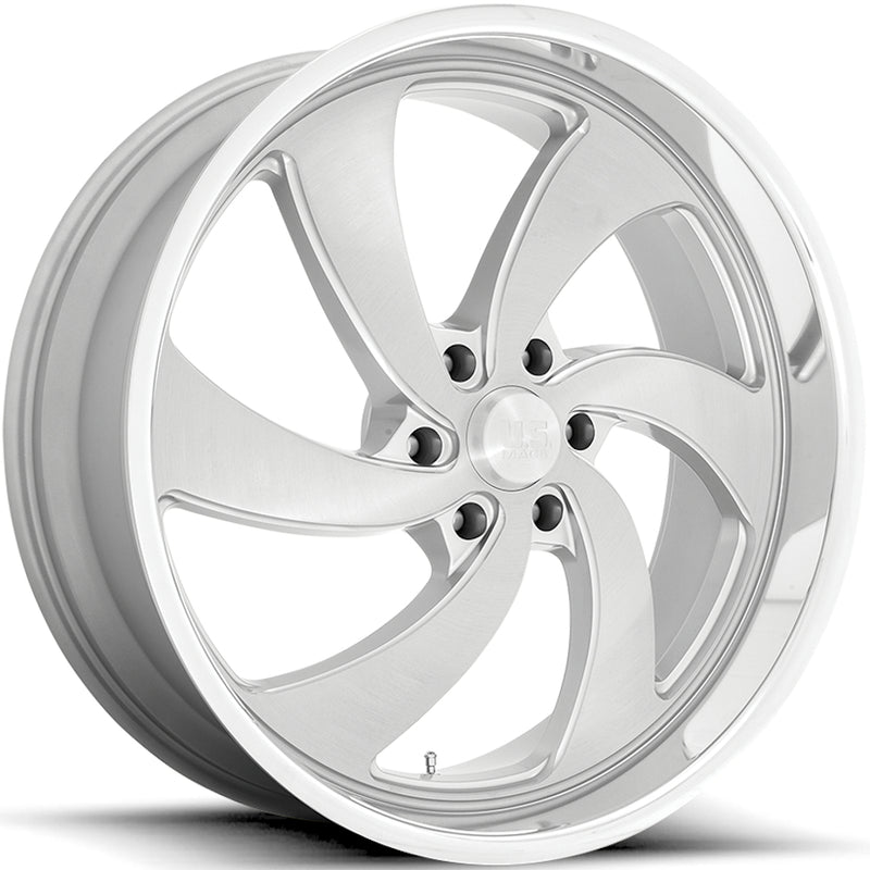 US Mags Desperado 6 Silver Milled Wheel