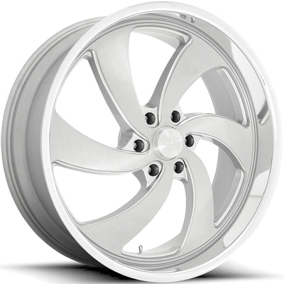 US Mags Desperado 6 Silver Milled Wheel