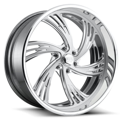 US Mags Outrage 6 2 Piece Forged Polished Wheel