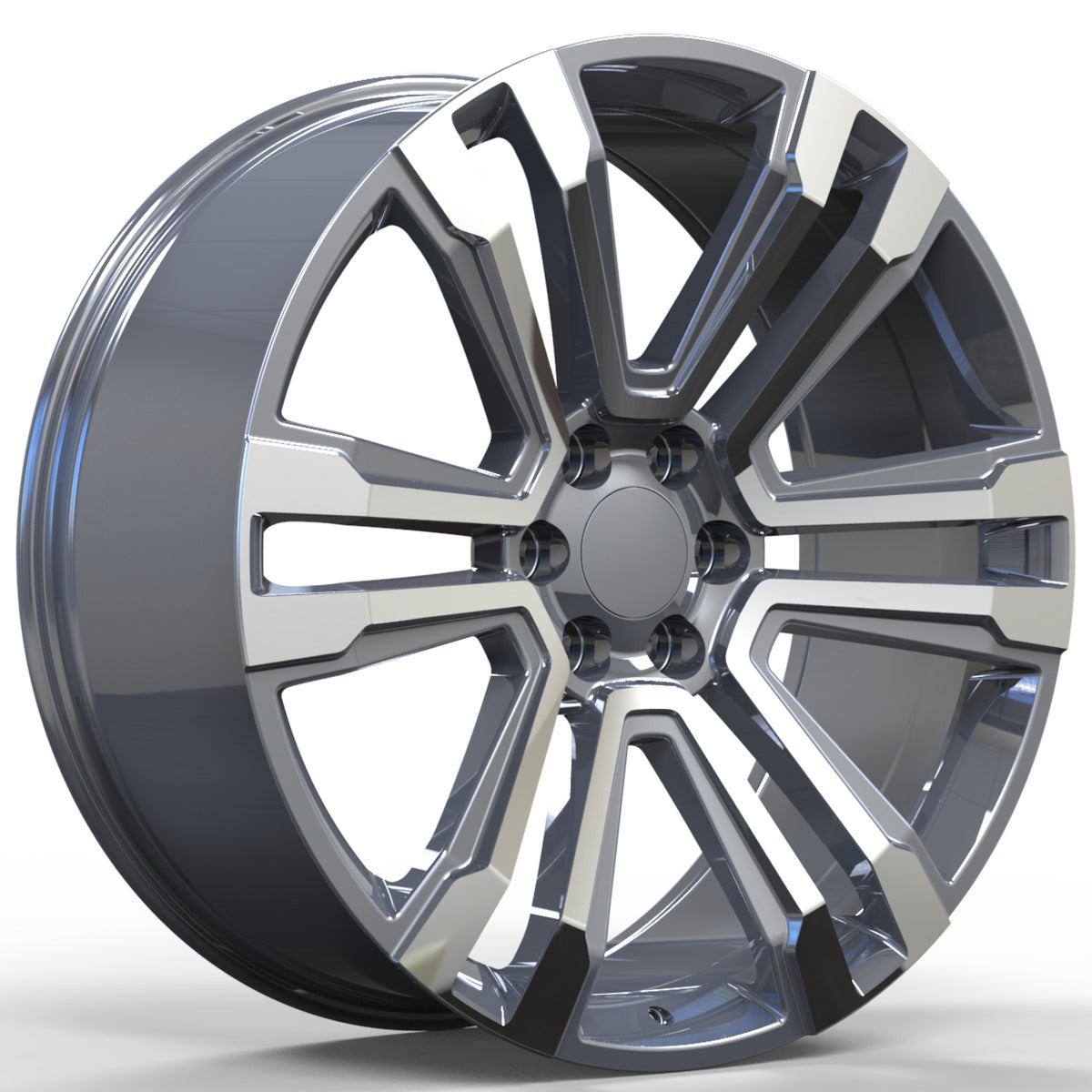 USA Replica 2118 Gunmetal Machined Wheel