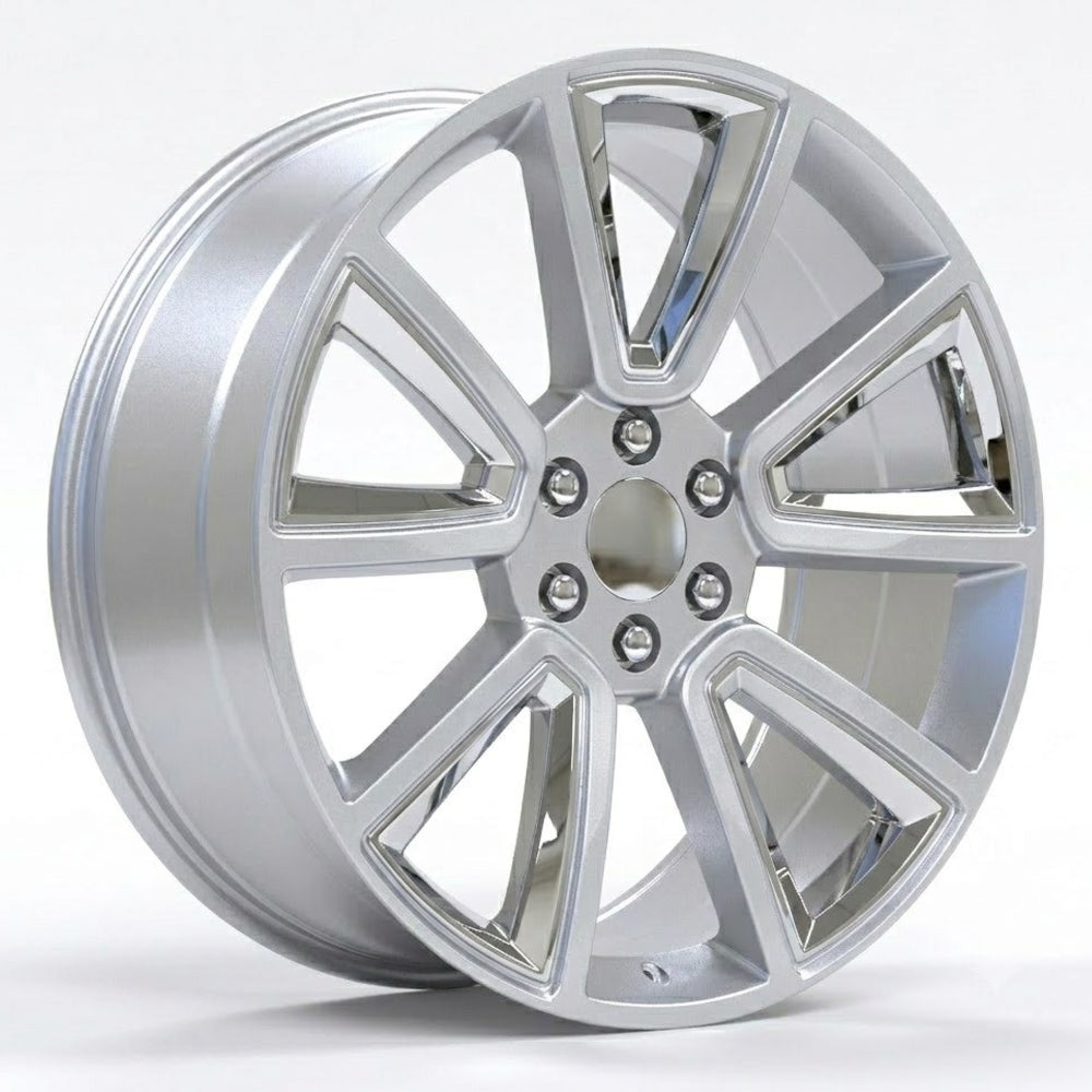 USA Replica 2125-C08 Silver Wheel