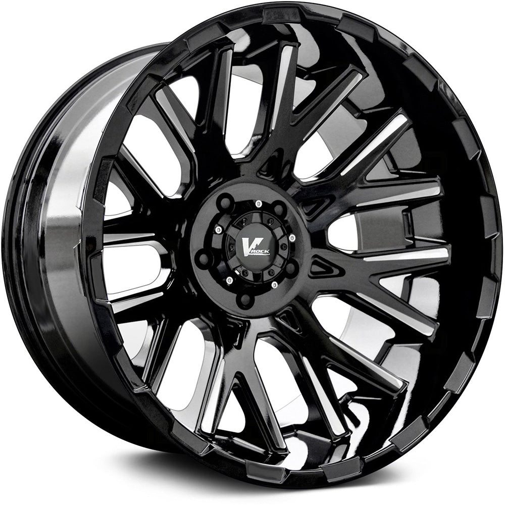 V-Rock Recoil Black Wheel