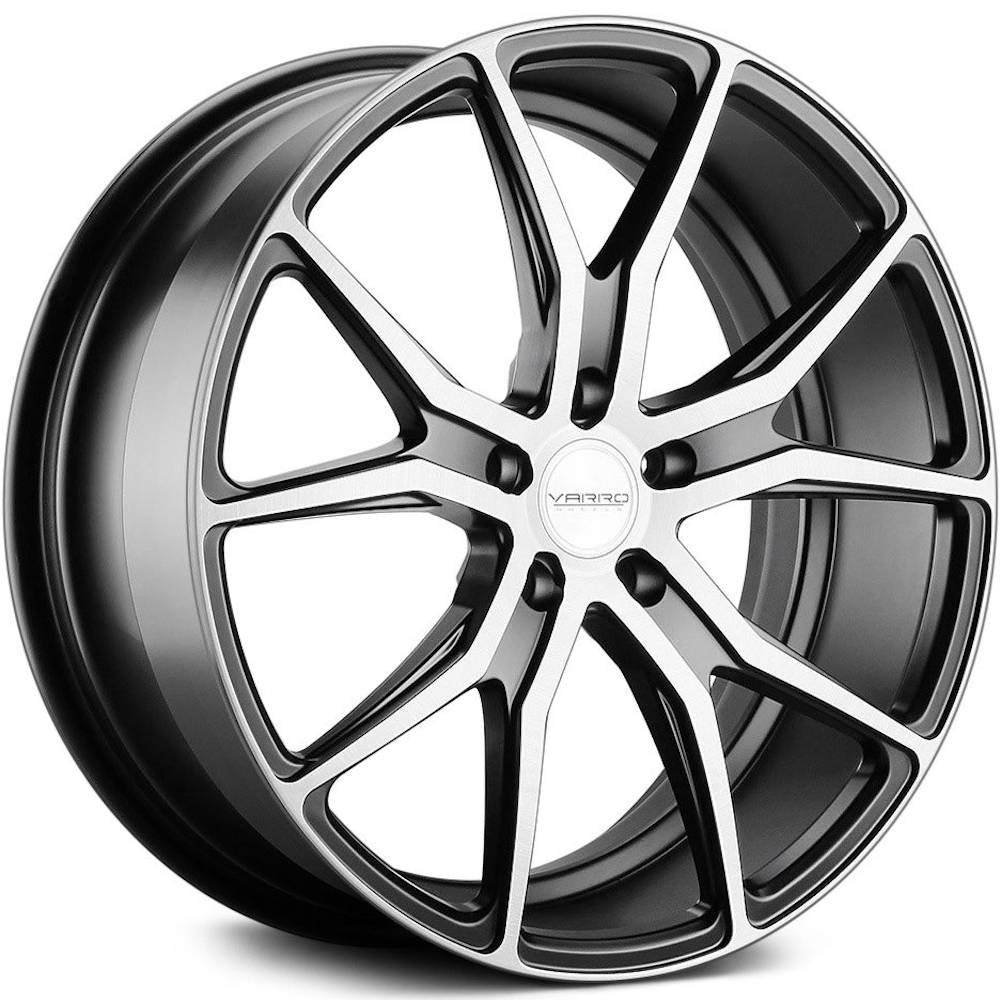 Varro VD01 Black Brushed Wheel