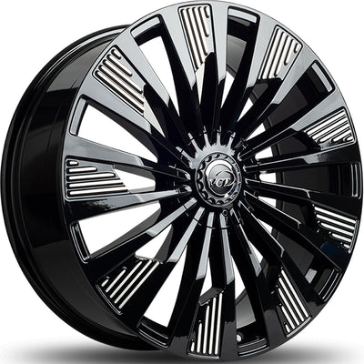 VCT Alpha Black Machined Wheel