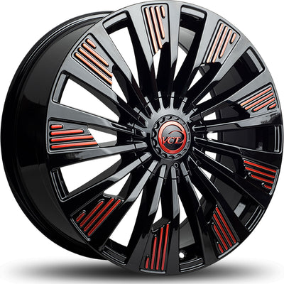 VCT Alpha Black Red Wheel