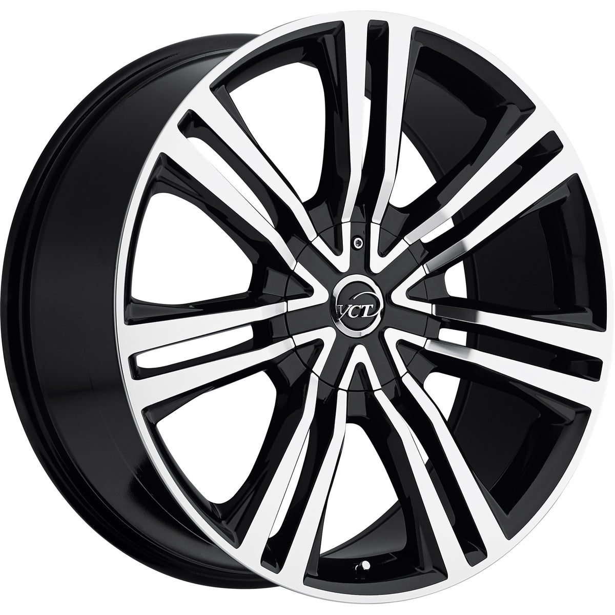 VCT Gravano Black Machined Wheel