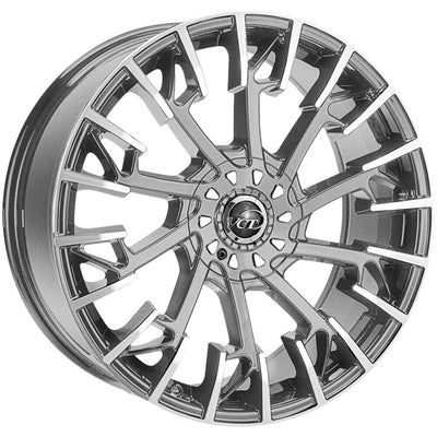VCT Hangman Silver Machined wheel