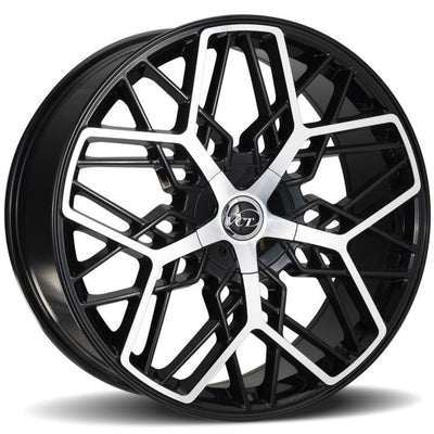 VCT Phoenix Black Machined Wheel