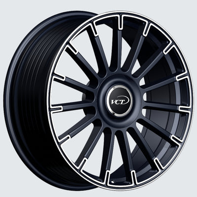 VCT Santoro Black Machined Wheel