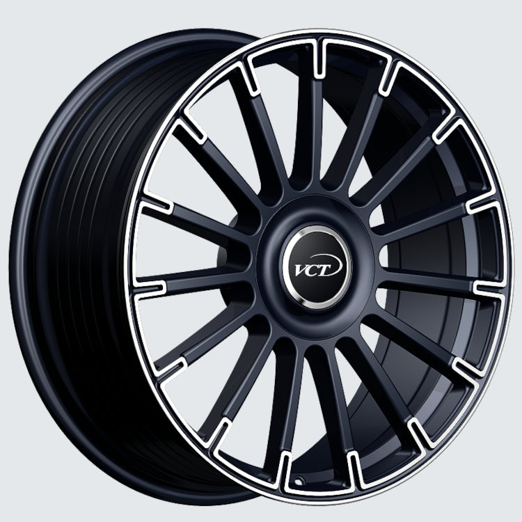 VCT Santoro Black Machined Wheel