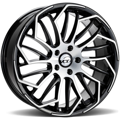 VCT Slider Black Machined Wheel