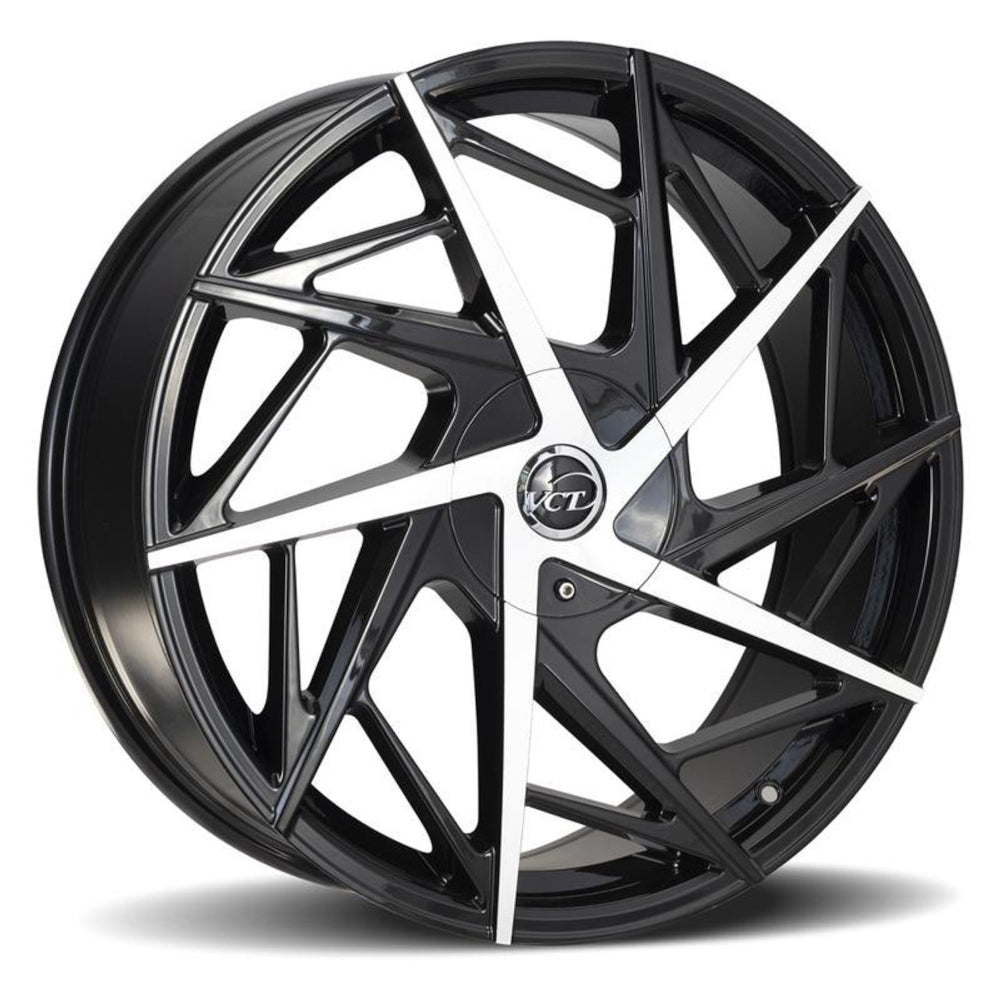VCT Warlock Black Machined Wheel