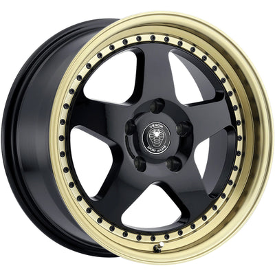 Venom 11 Black Machined Wheel