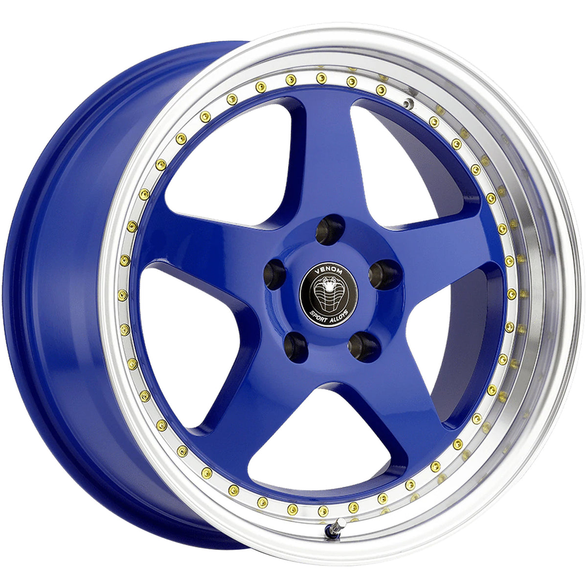 Venom 11 Blue Machined Wheel