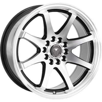 Venom 35 Black Machined Wheel