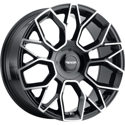 Venom 36 Black Machined Wheel