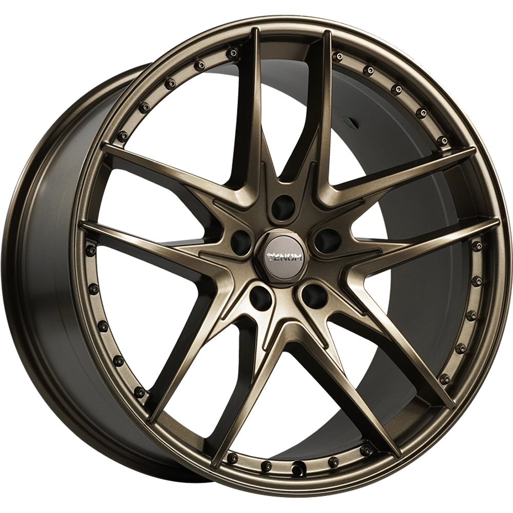 Venom 38 Satin Bronze Wheel