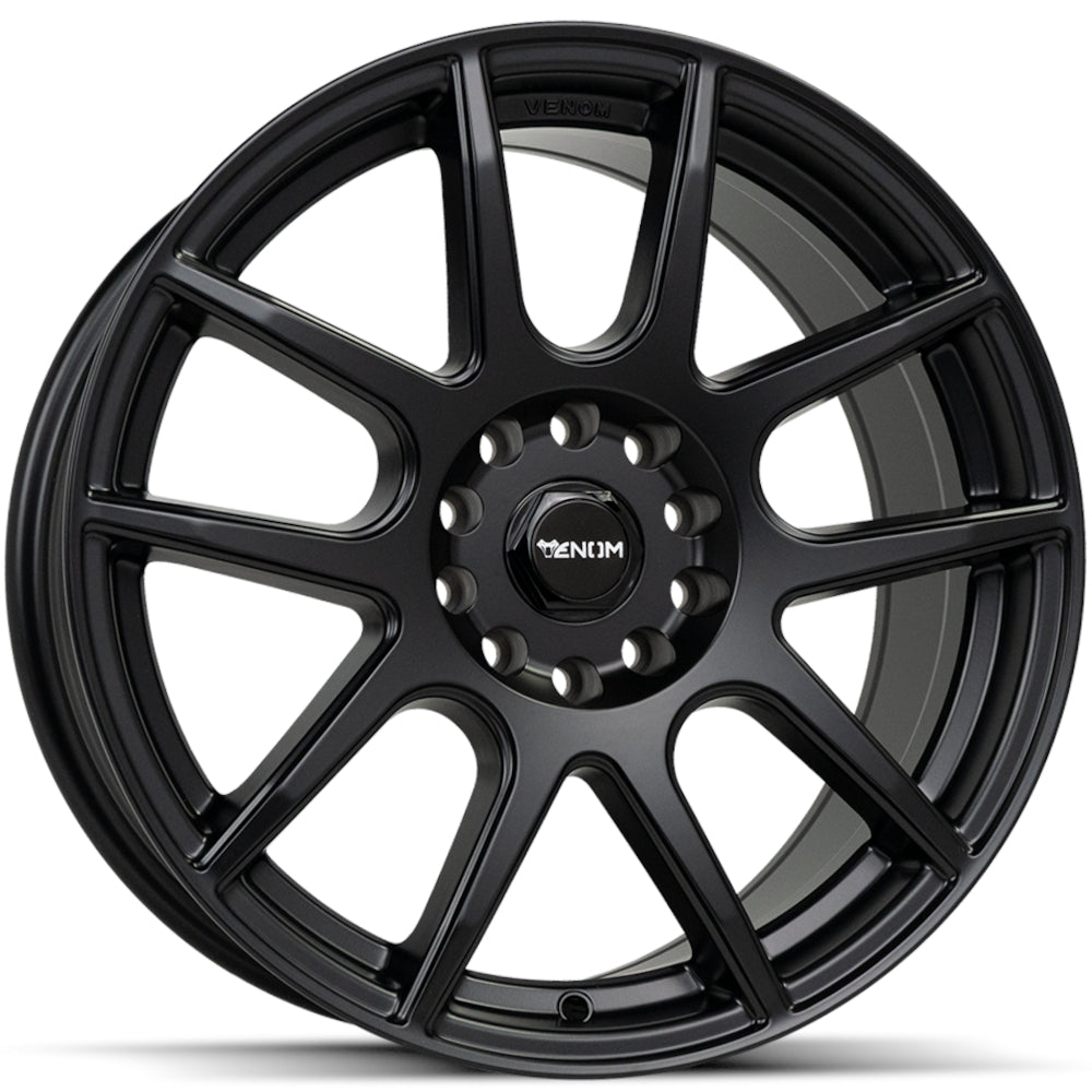 Venom 41 Matte Black wheel