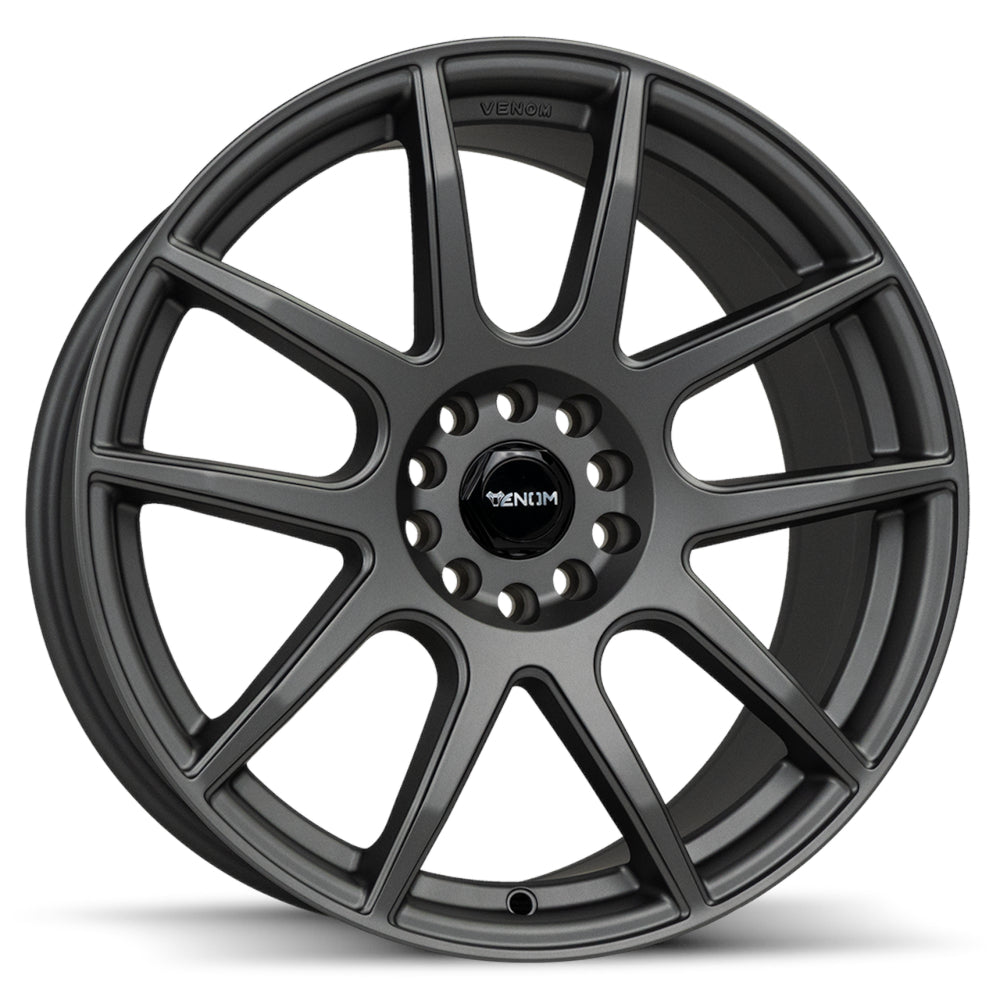 Venom 41 Matte Gunmetal Wheel