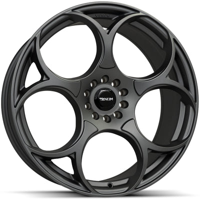 Venom 43 Matte Gunmetal Wheel