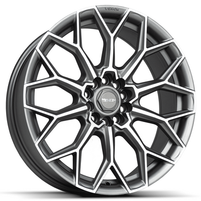 Venom 45 Gunmetal Machined Wheel
