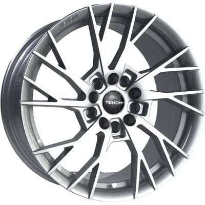 Venom 49 Silver Machined Wheel
