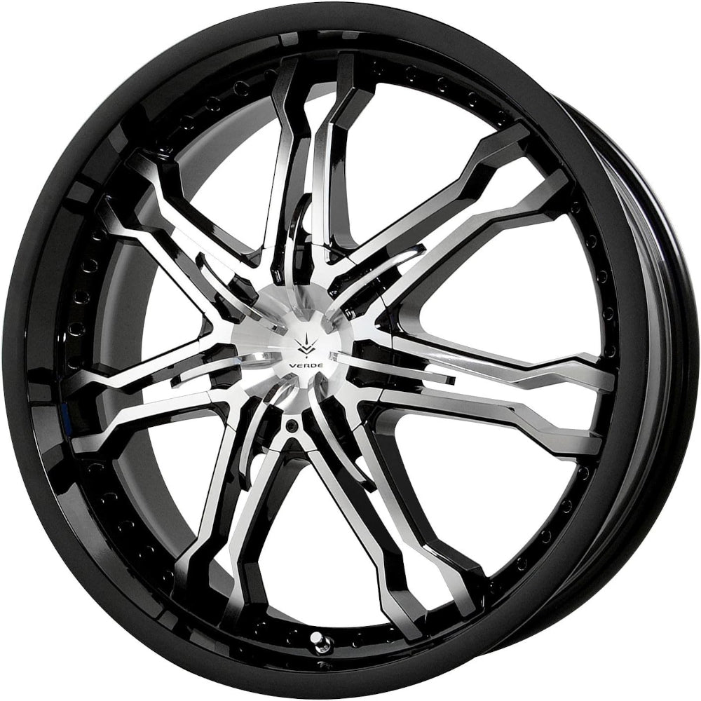 Verde Calibre Black Machined Wheel