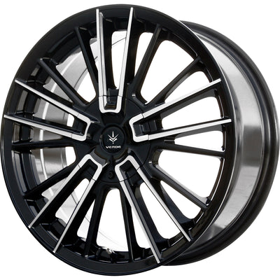 Verde Influx Black Machined Wheel