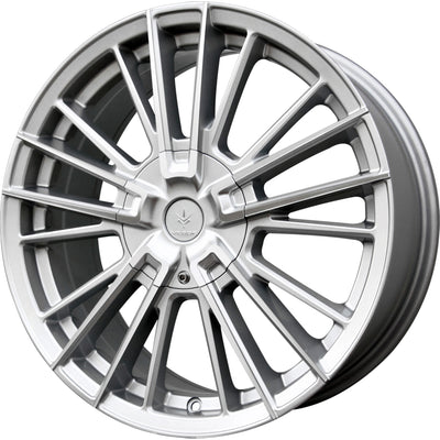 Verde Influx Silver Machined Wheel