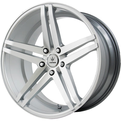Verde Parallax Silver Machined Wheel