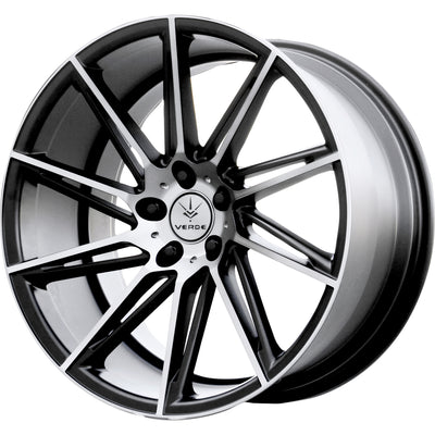 Verde Quantum Black Machined Wheel