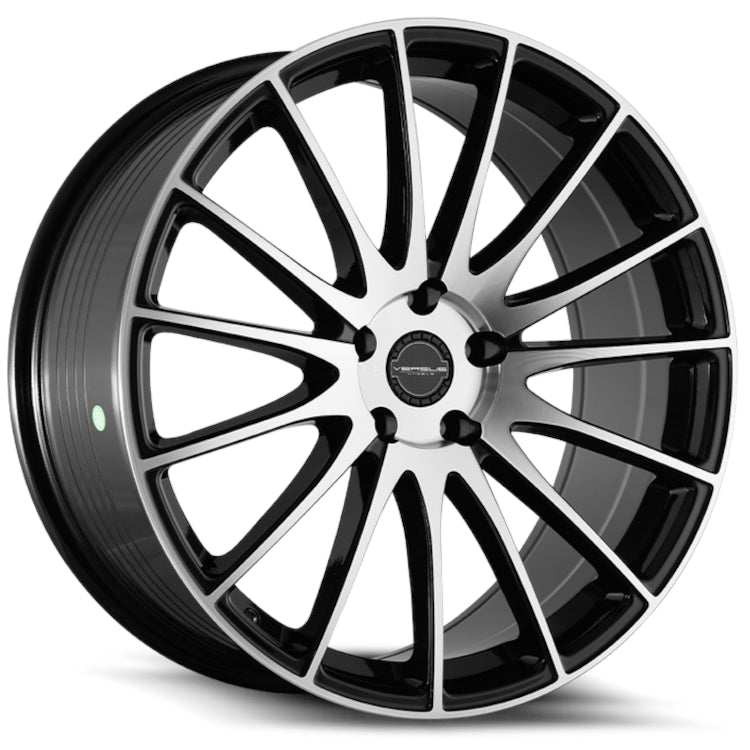 Versus Racing VS11 Black Machined Wheel