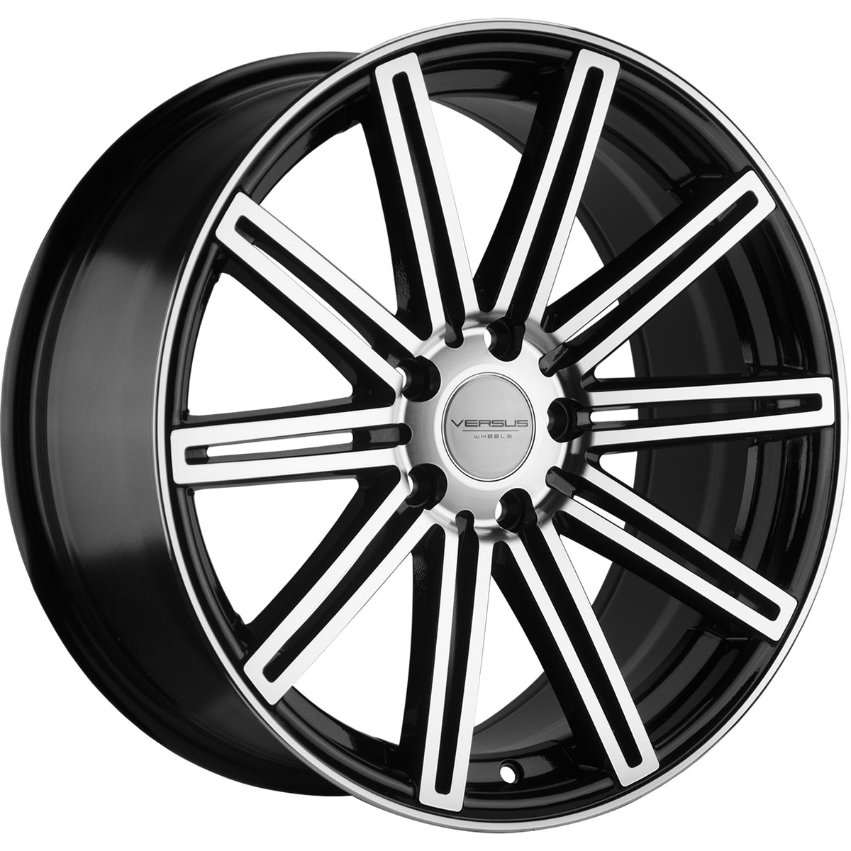 Versus Racing VS170 Black Machined Wheel
