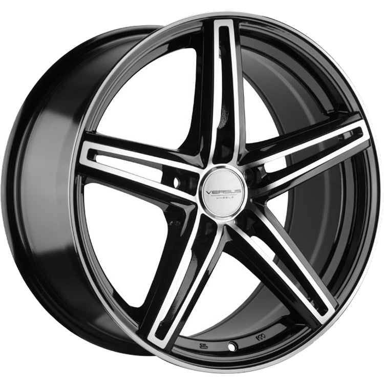 Versus Racing VS542 Black Machined Wheel