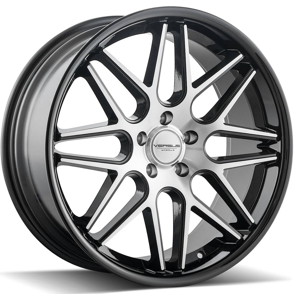 Versus Racing VS555 Black Machined Wheel