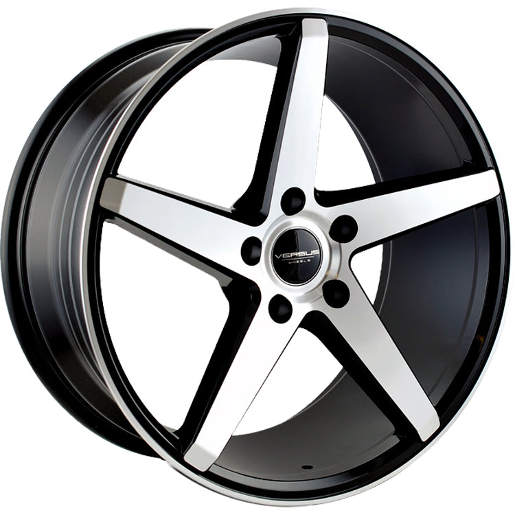 Versus Racing VS83 Black Machined Wheel