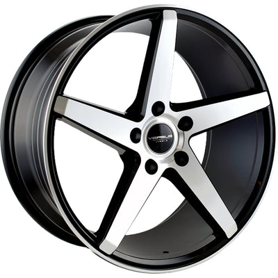 Versus Racing VS83 Black Machined Wheel