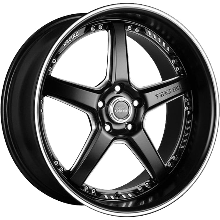 Vertini Drift Black Machined Wheel